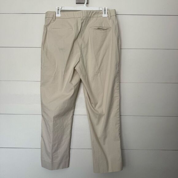 Talbots Women’s 12 Tan Khaki Chino Pants Career Office Core - Picture 3 of 5